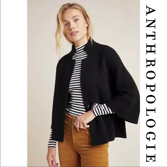 Anthropologie Jackets & Blazers - Anthropologie Black Blazer Jacket
